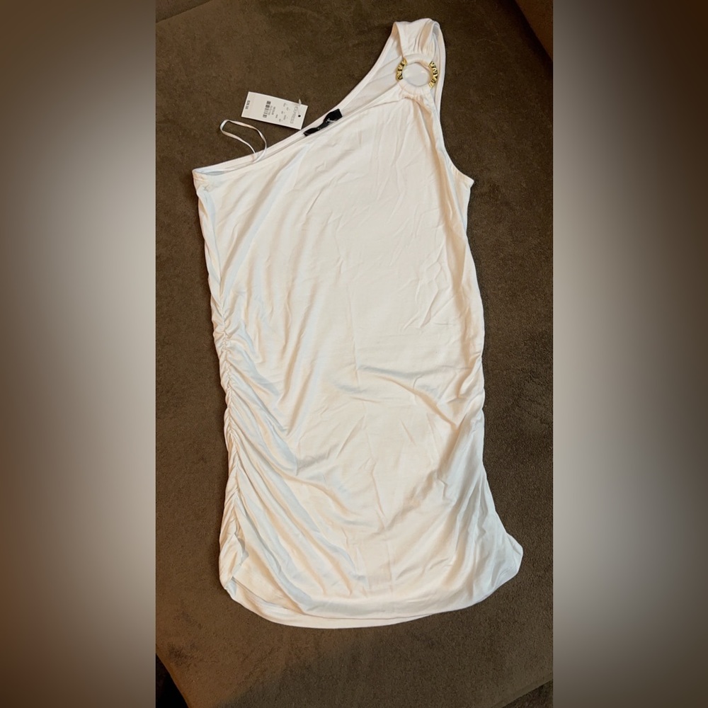 Express one shoulder tank